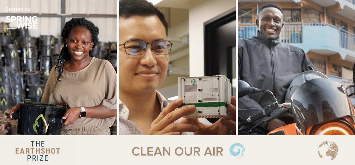 The Earthshot Prize: Clean our air