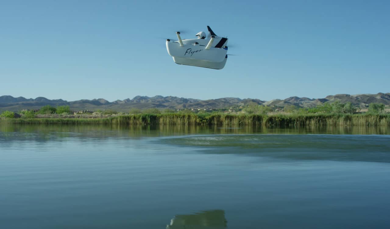 Flying car uses all-electric power