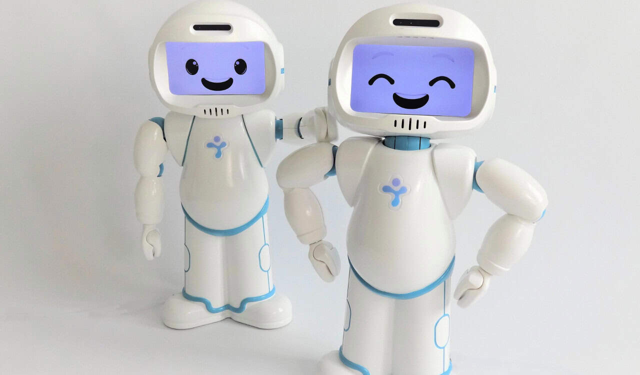 Advanced social robot uses conversational AI