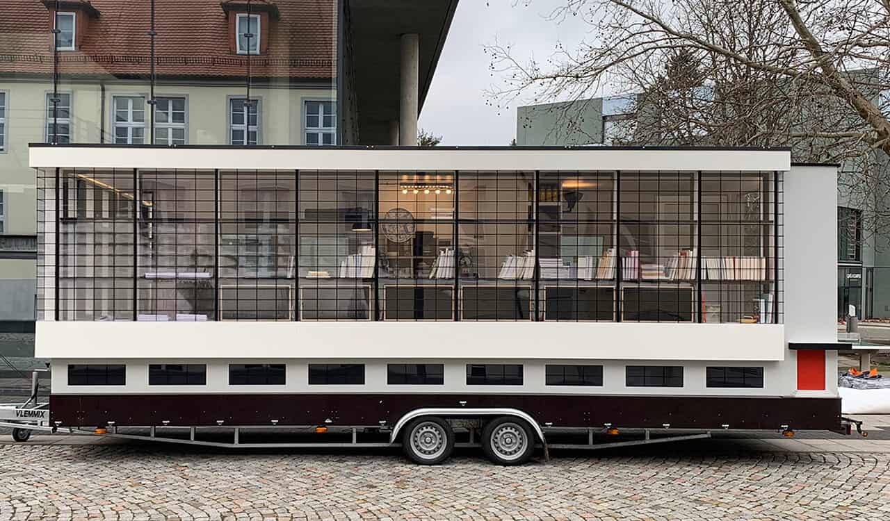 Mobile building aims to challenge views on colonialist design