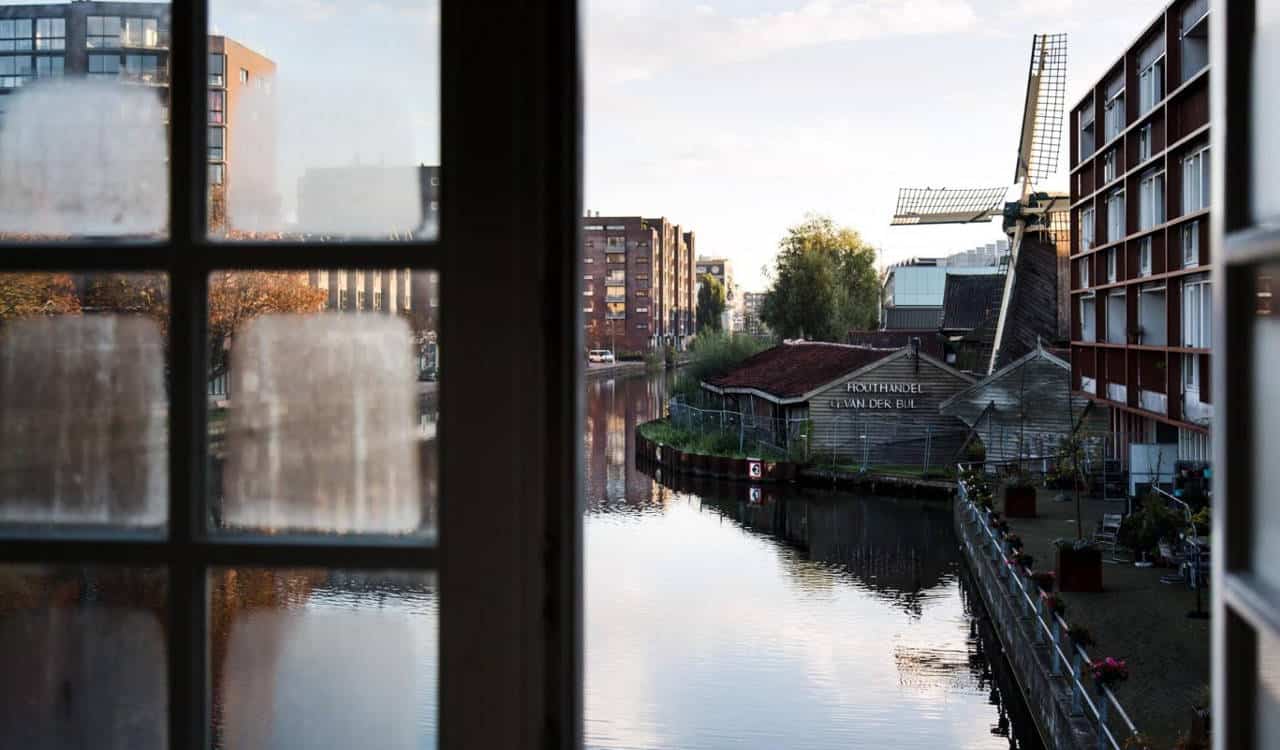 Dutch architecture firm repurposes  bridge keepers’ houses as hotel suites