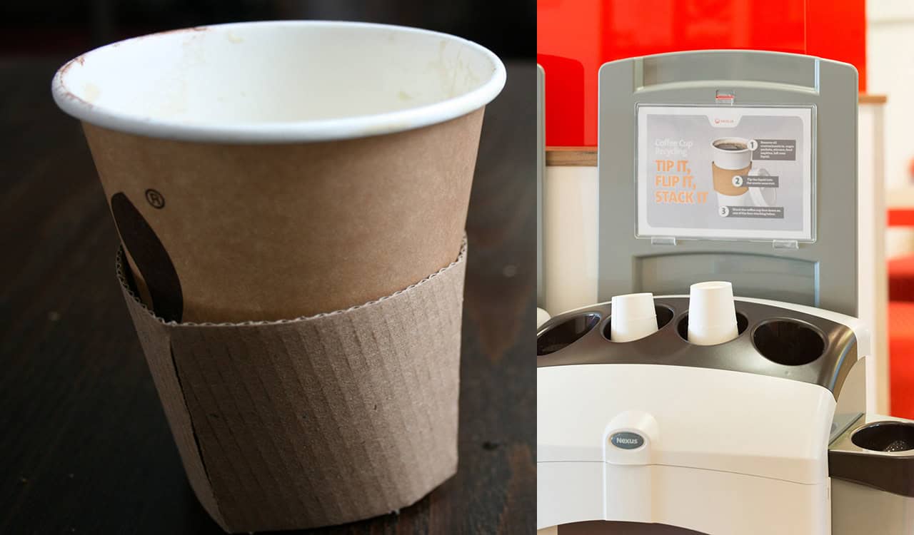 New initiative helps recycle coffee cups