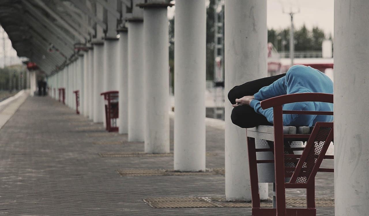 Bus station transforms into night shelter for the homeless