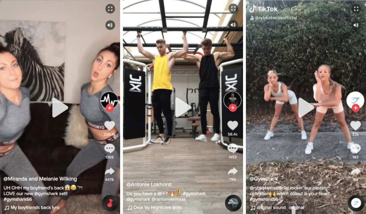 Gymshark influencer campaign taps into TikTok