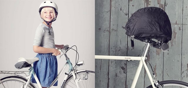 Foldable, recyclable helmet for casual cyclists