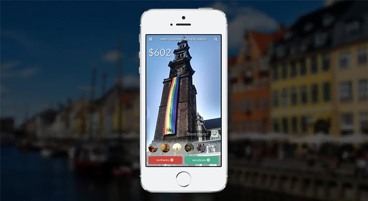 This app will decide where users go on holiday