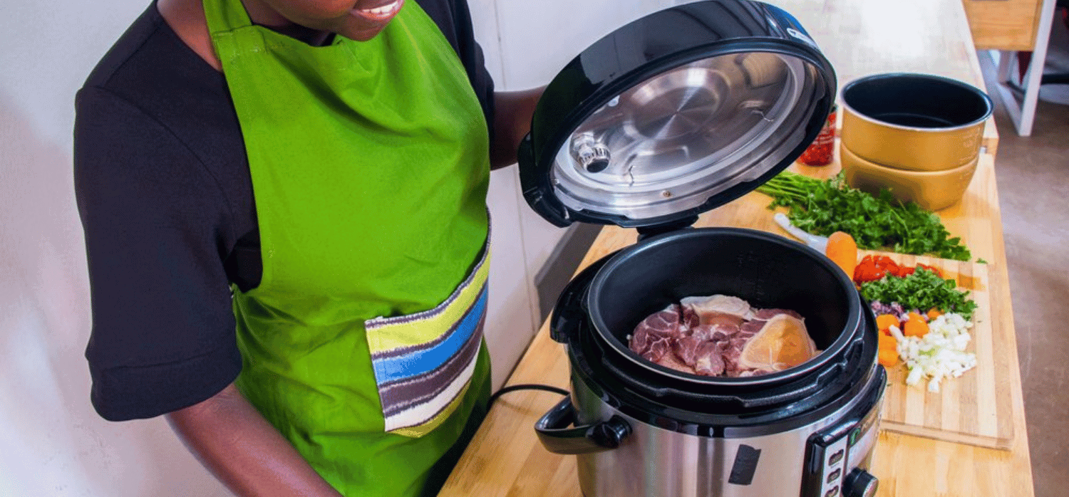 Electric cookers make homes healthier in Africa