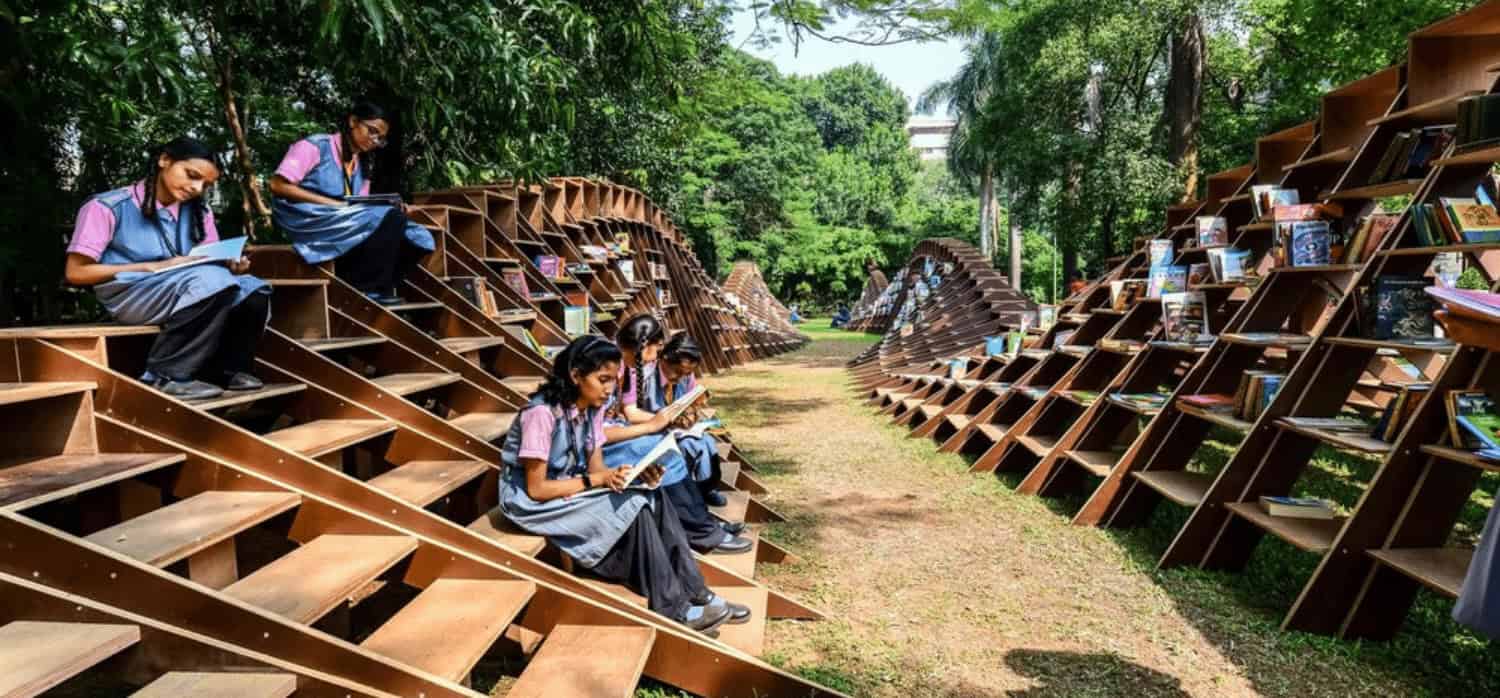 A pavilion that fosters a love of reading