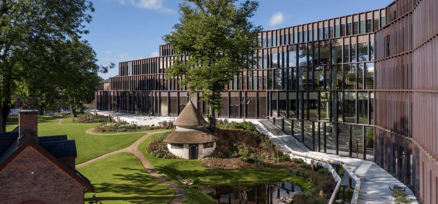 Brewery’s headquarters made from sustainable materials, and old brewing equipment