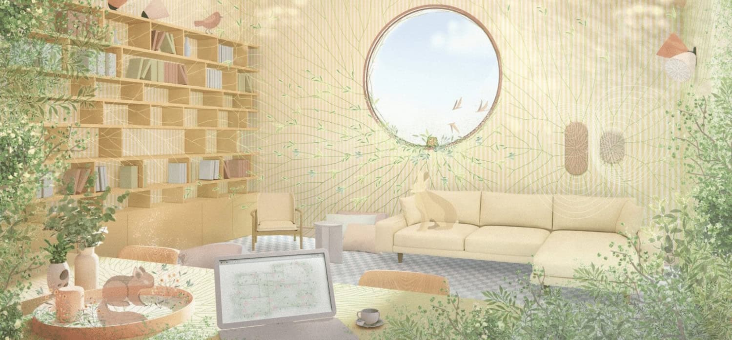 Forest bathing recreated at home with smart devices