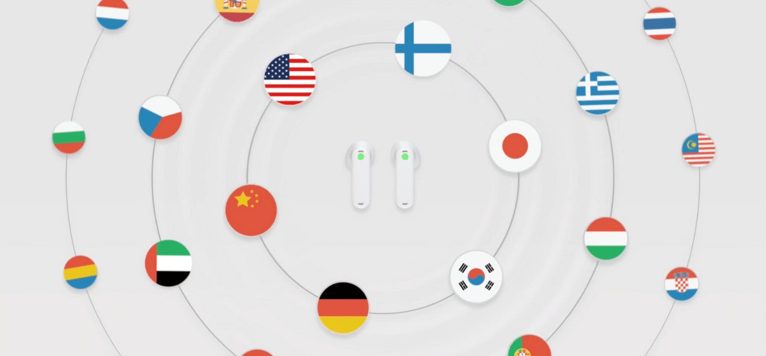 Earphones that provide real-time translation of 40 languages