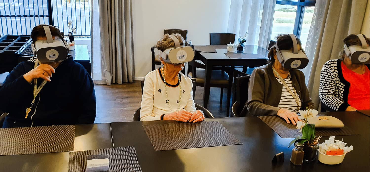 Care home residents use VR to travel and reminisce