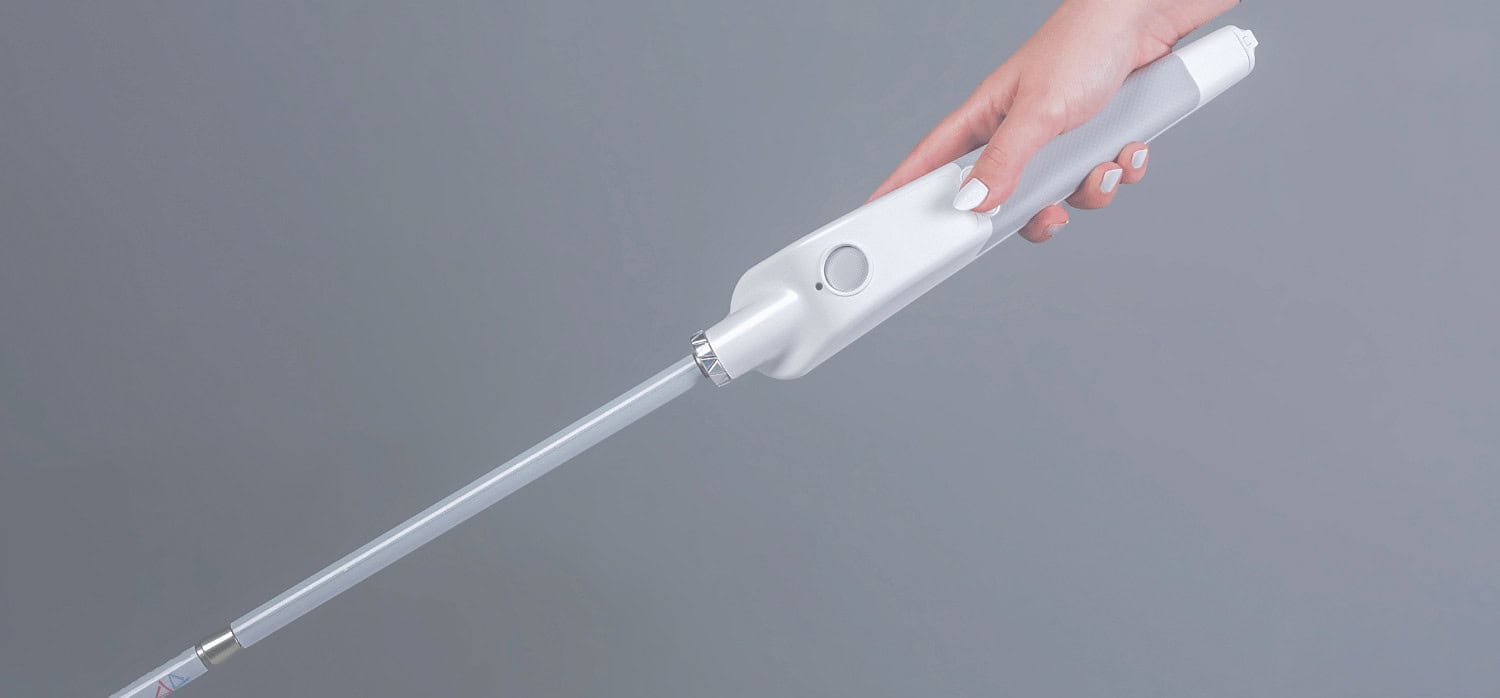 Multi-sensory smart cane helps visually impaired users navigate public spaces