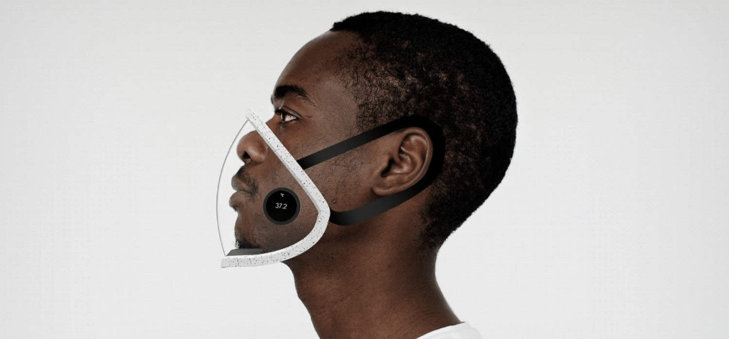 A mask that alerts wearer to hazardous air