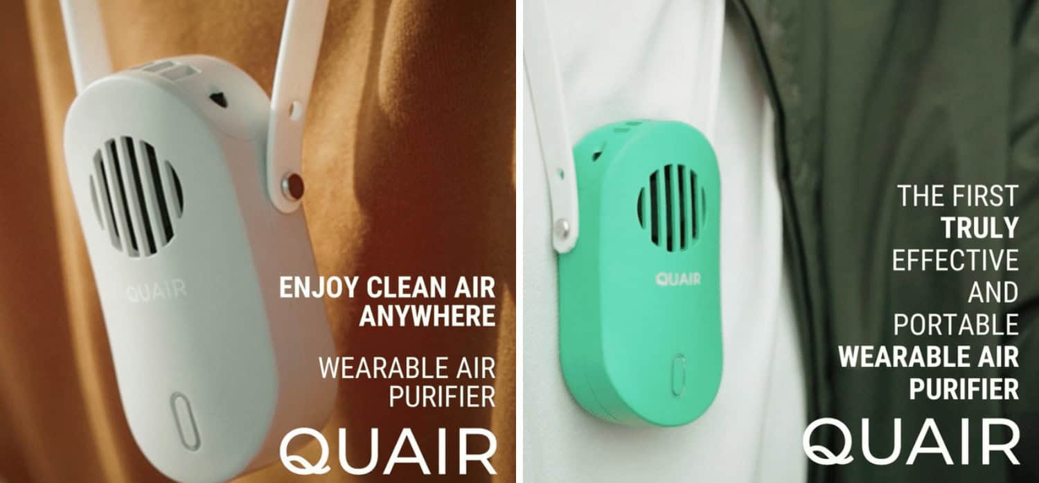 In China, this wearable air purifier could replace the smog mask