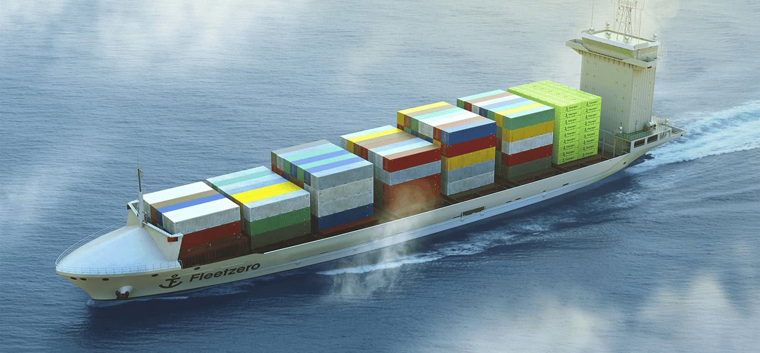 Wooden cargo ship melds modern and twentieth-century tech