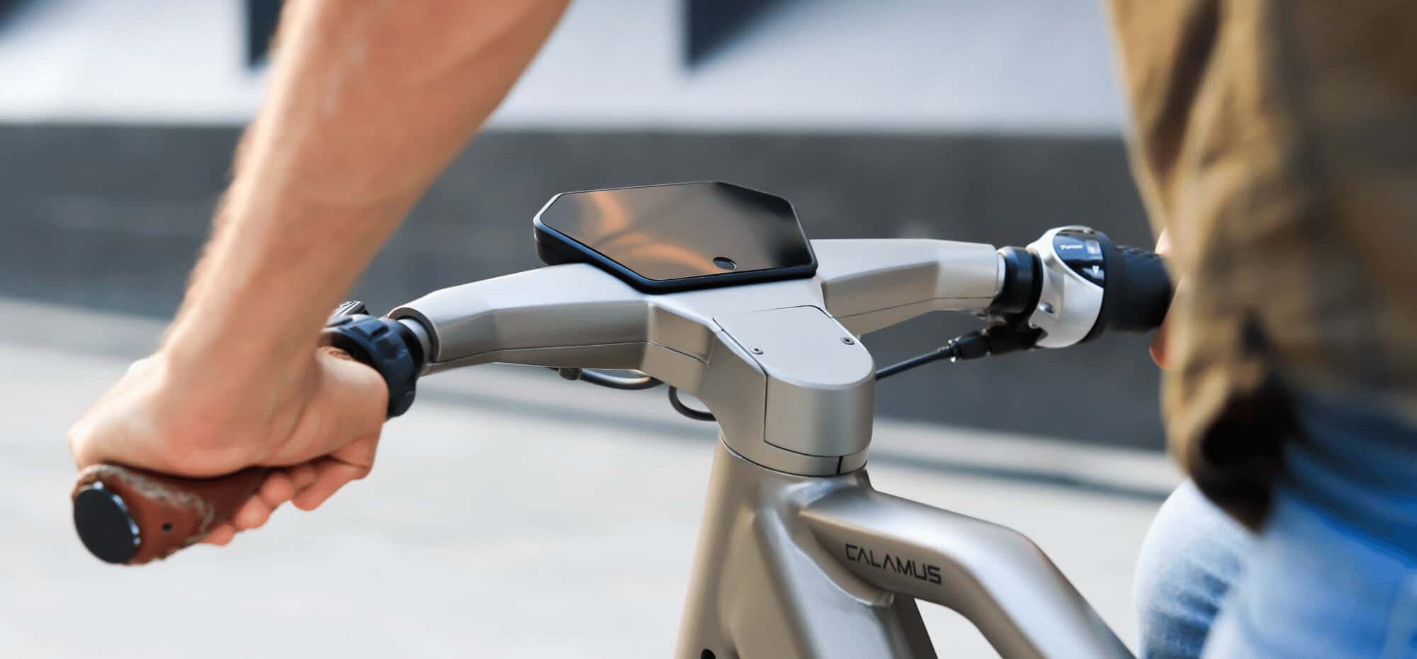 An e-bike that alerts riders to blindspots