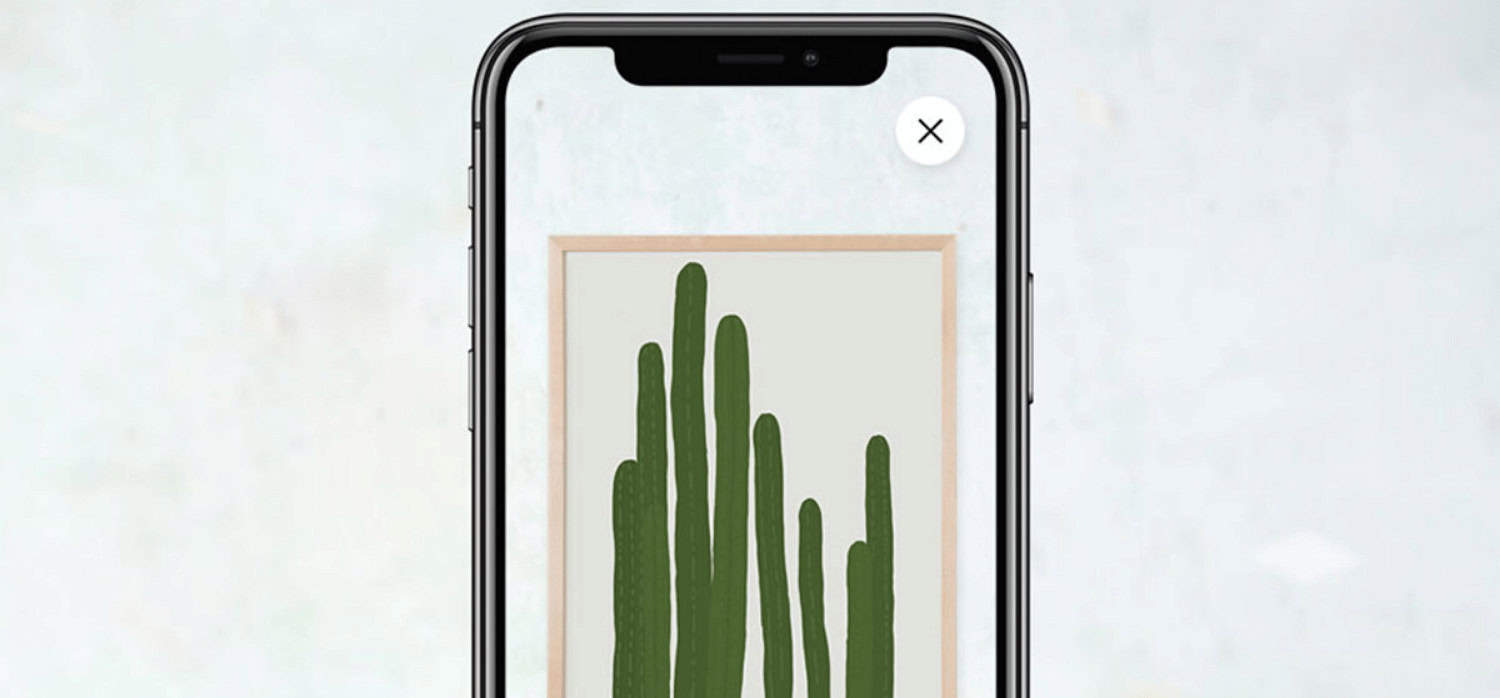 AR feature allows shoppers to visualise wall art on the Etsy app