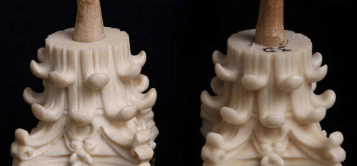 Tusk-free ivory substitute can be used to restore ivory artefacts