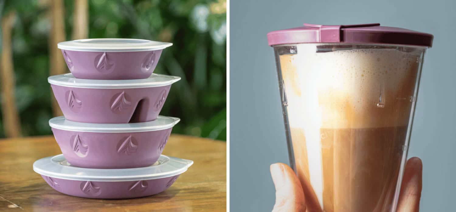 Reusable and recyclable takeaway containers made from cocoa bean shells