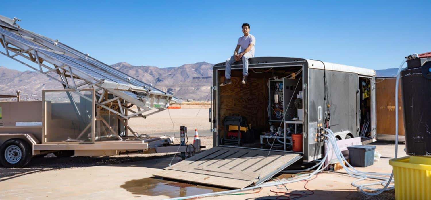 Solar-powered desalination for groundwater