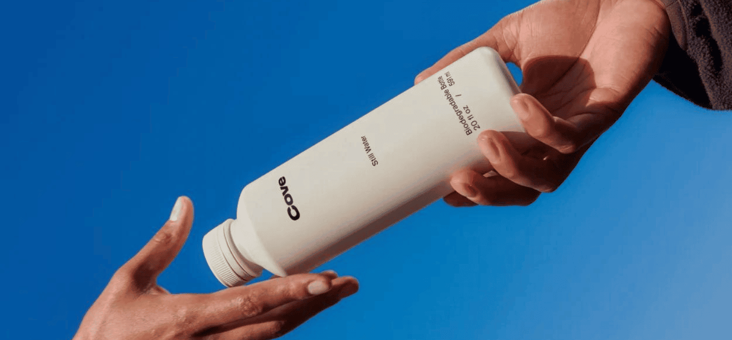 The world’s first biodegradable water bottle