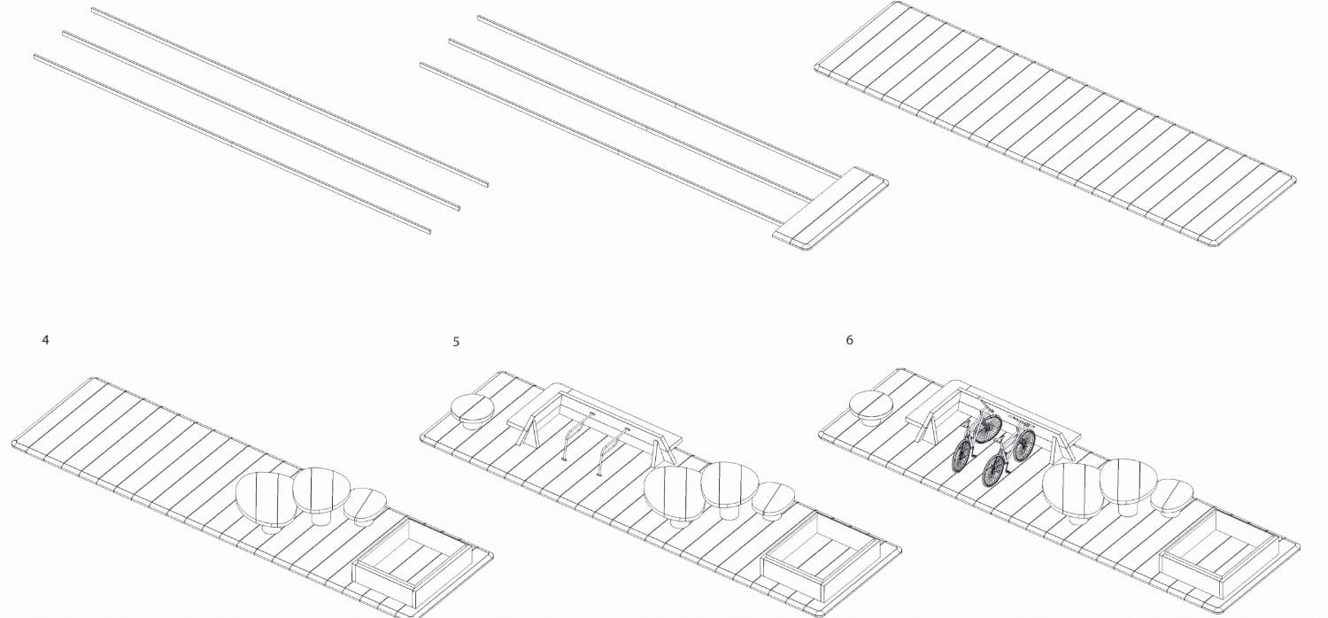 Modular paving system creates multipurpose streets