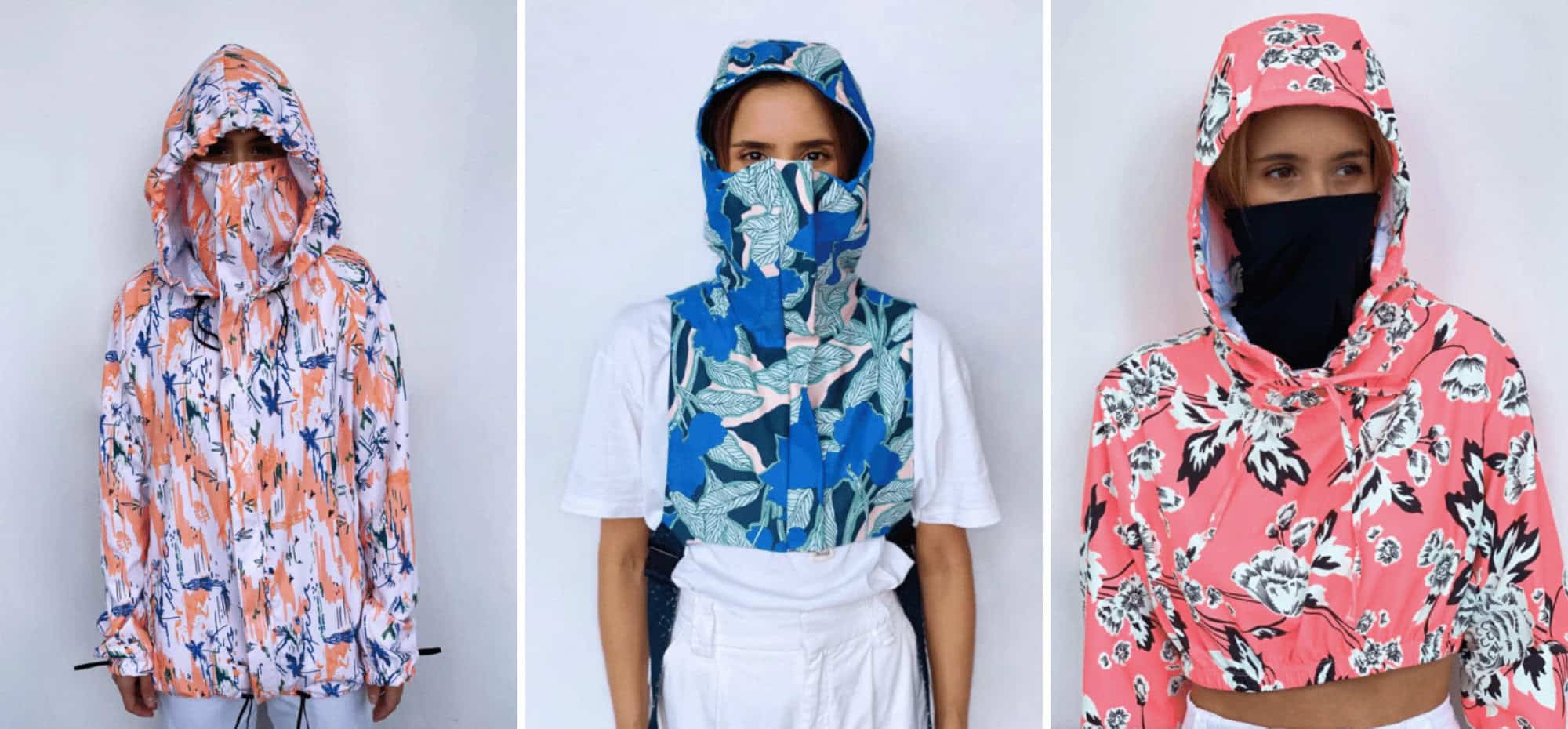 Fashionable protective clothing made from up-cycled plastic