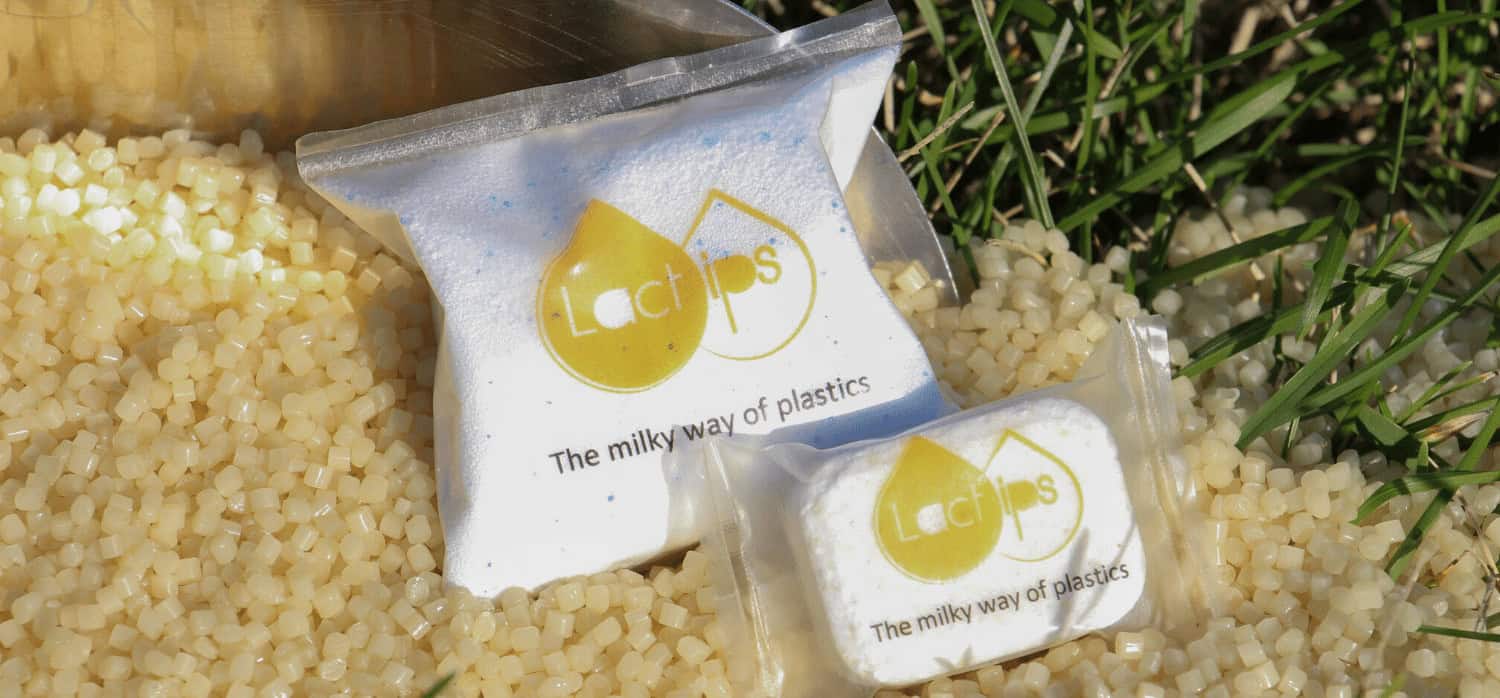 French company produces biodegradable plastic from milk