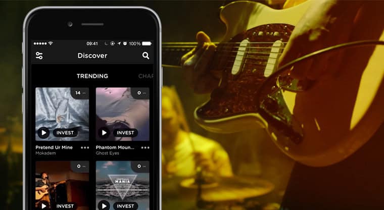 Music discovery and investment app rewards discerning listeners