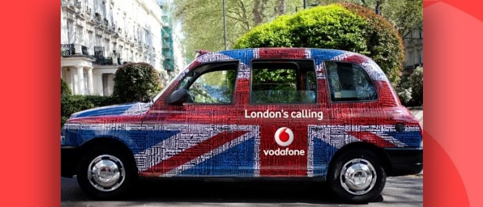 In London, branded taxi cab serves as mobile market research lab