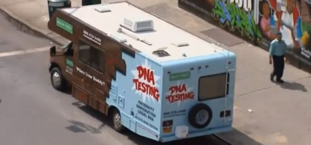 In New York, roving van offers paternity tests on the spot